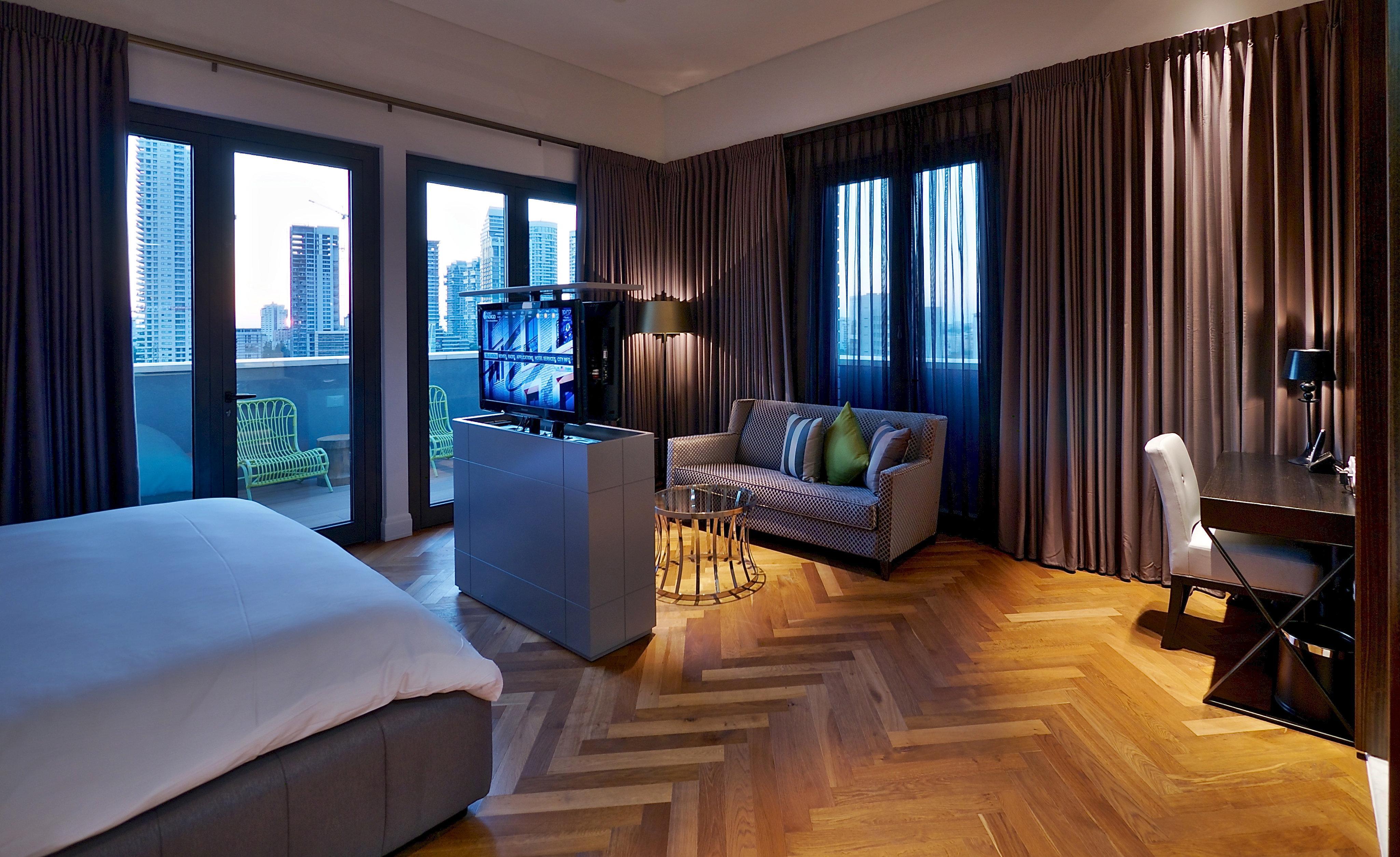 โรงแรมอินดิโก เทลอาวีฟ - ไดมอนด์ ดิสตริก Giv'atayim ภายนอก รูปภาพ A suite at the hotel