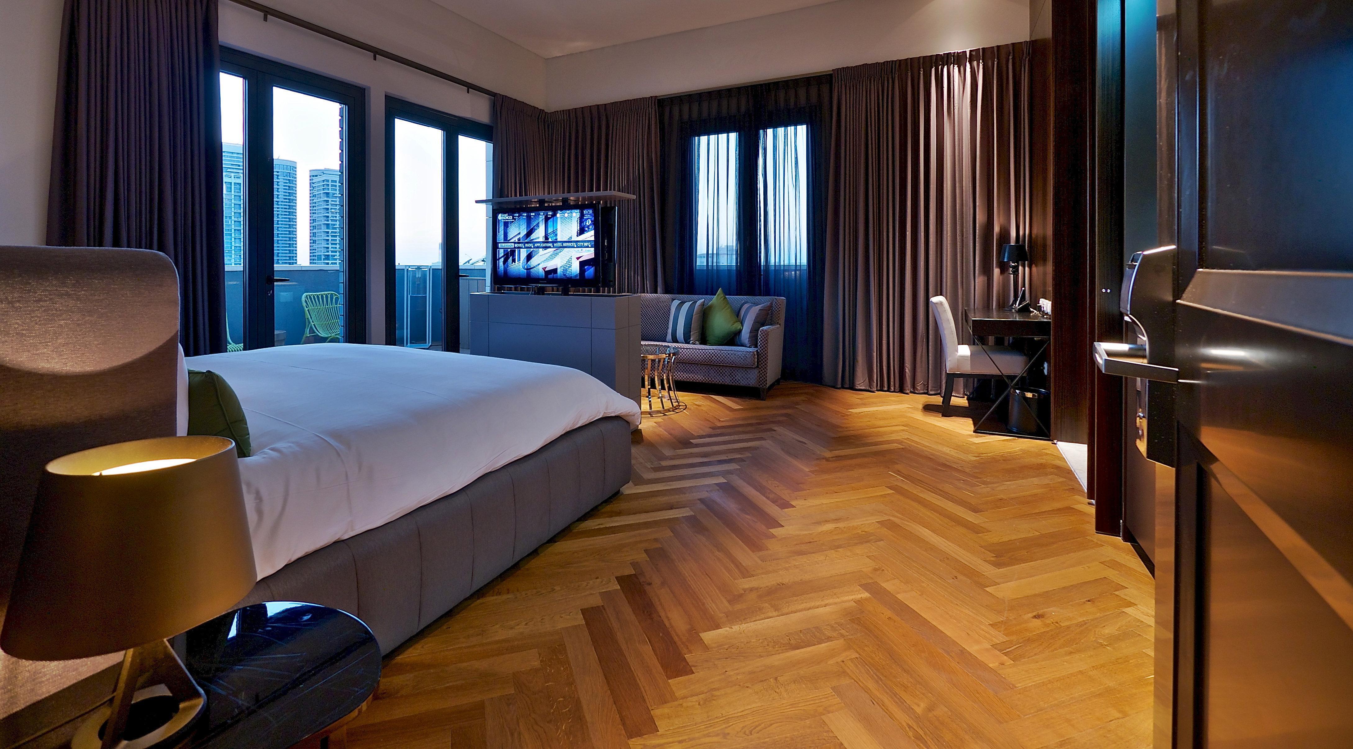โรงแรมอินดิโก เทลอาวีฟ - ไดมอนด์ ดิสตริก Giv'atayim ภายนอก รูปภาพ A room at the hotel