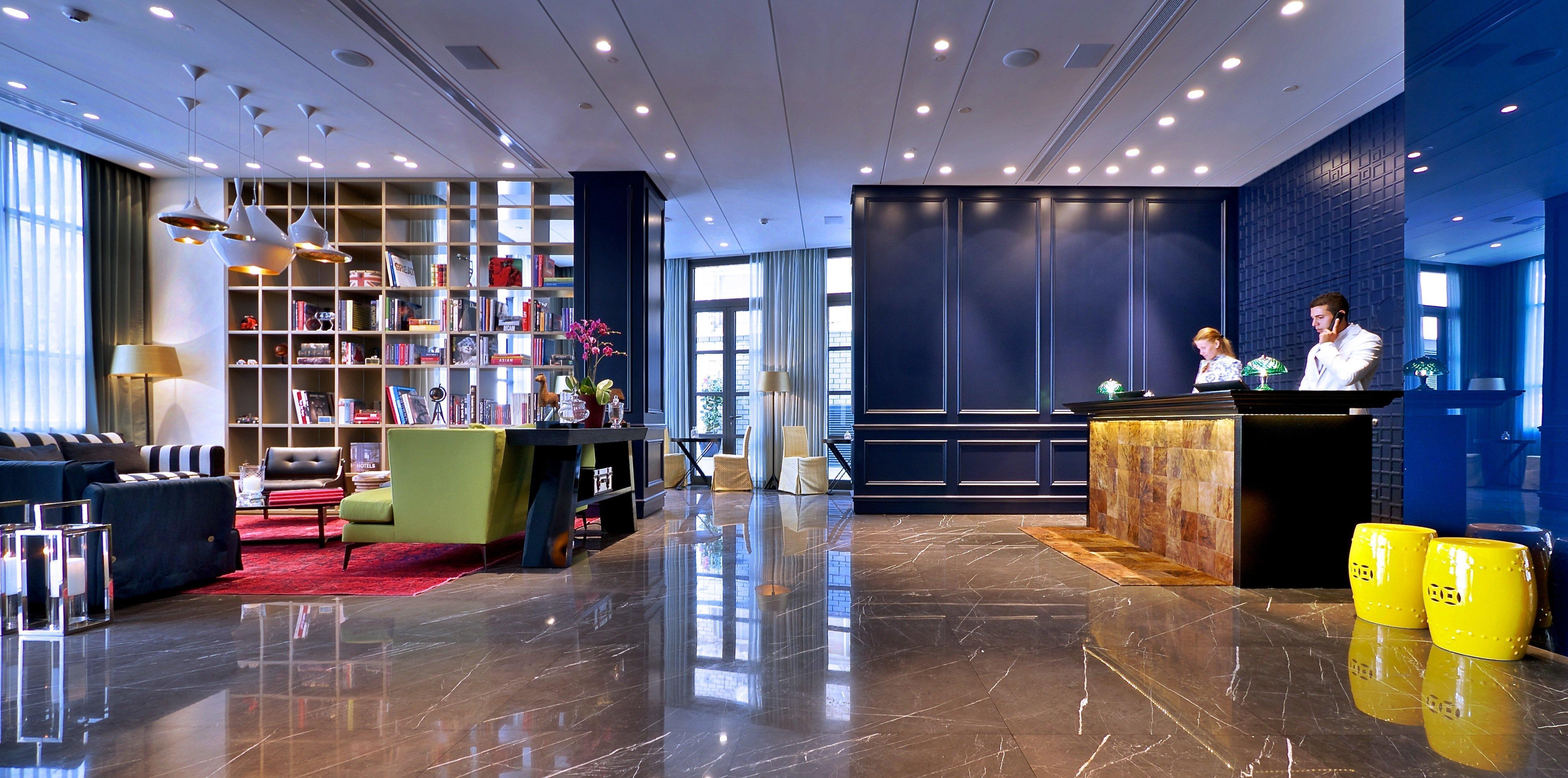 โรงแรมอินดิโก เทลอาวีฟ - ไดมอนด์ ดิสตริก Giv'atayim ภายนอก รูปภาพ Lobby