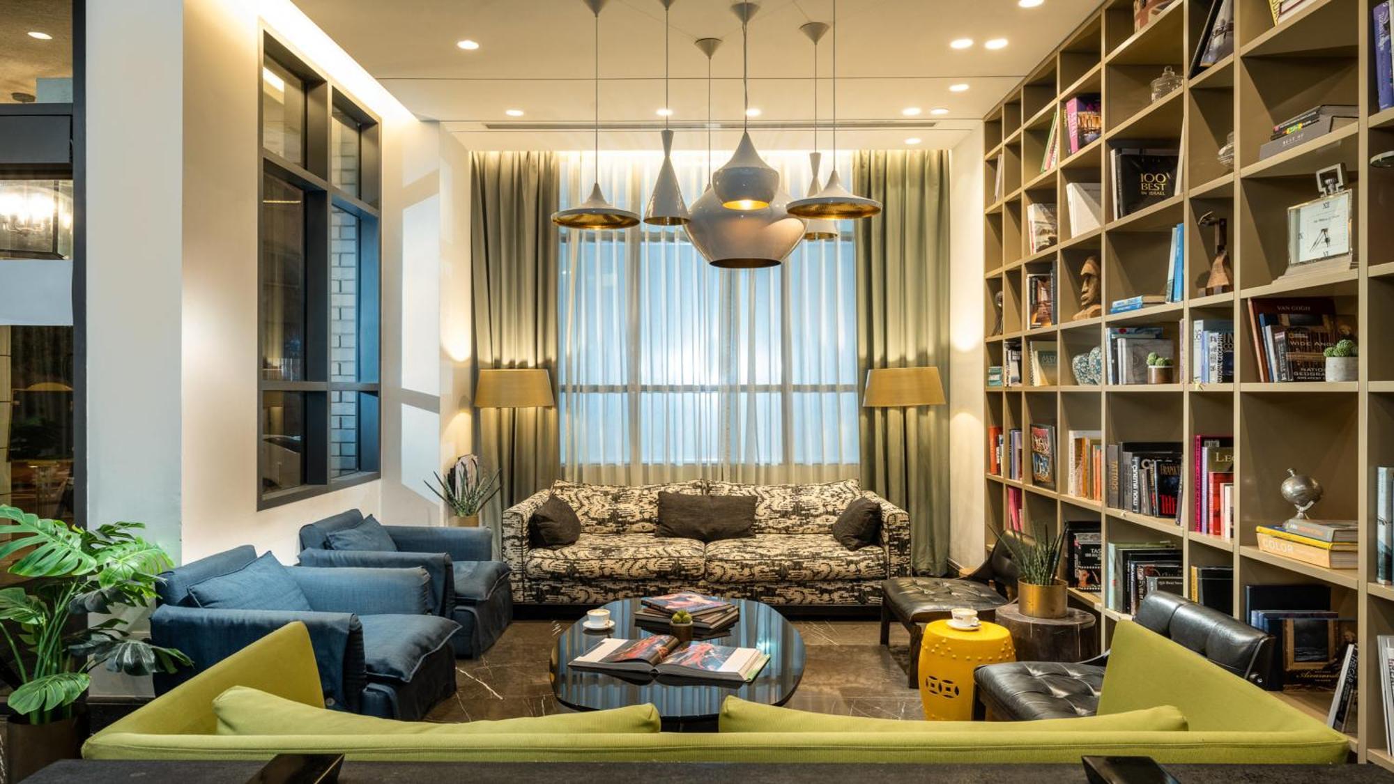 โรงแรมอินดิโก เทลอาวีฟ - ไดมอนด์ ดิสตริก Giv'atayim ภายนอก รูปภาพ Library